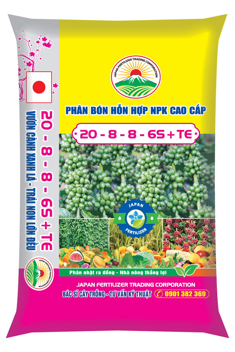 NPK 20-8-8-6S
